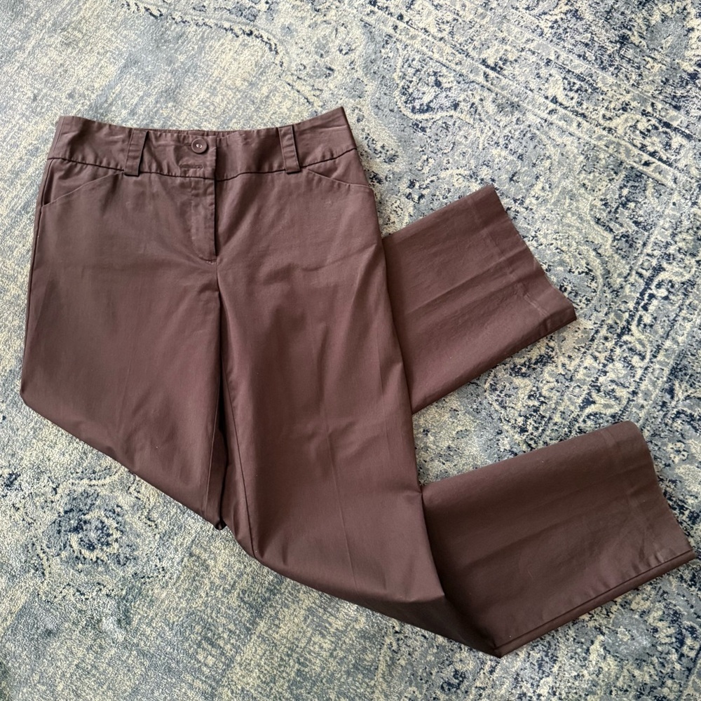 Talbots Brown Pants 6